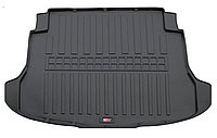 Автомобильный коврик в багажник Stingray HONDA CR-V 3 06-12 черный Хонда СРВ 3