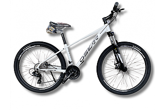 Велосипед OSKAR 27.5" Rapid рама 15" алюміній білий