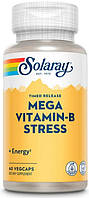 Вітаміни групи Б Mega Vitamin-B Stress Solaray 60 вег капс