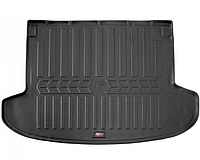 Автомобильный коврик в багажник Stingray Kia Ceed ED UN 06-12 черный КИА Сид 3