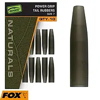 Конусы FOX Edges Naturals Power Grip tail rubbers size 7