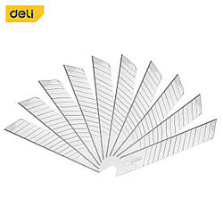 Сегментні леза Deli 18 мм, 10 штук