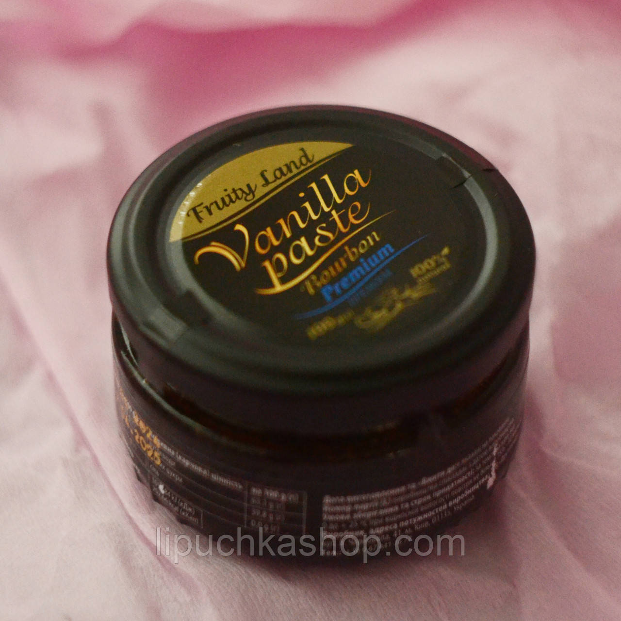 Концентрована паста ванілі для десертів Fruity Land преміум, 100 грам, фото 1