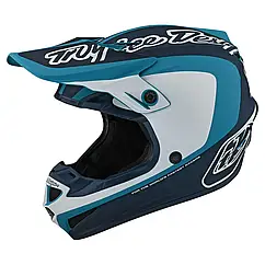 Шолом для мотокросу мотошлем Troy Lee Designs SE4 Polyacrylite MIPS Helmet Corsa Marine XL (60-61см)