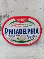 Крем-сыр филадельфия с козьим молоком и розмарином Philadelphia Mondelez 150г. Германия