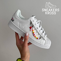Жіночі кросівки Adidas Superstar Good Vibes White, Кросівки adidas Originals Superstar білі