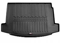 Автомобильный коврик в багажник Stingray Skoda Roomster 06-15 черный Шкода Румстер 3