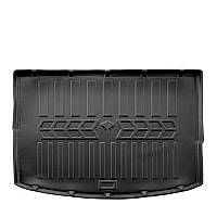 Автомобильный коврик в багажник Stingray Volvo V40 верх пол 12-19 черный Вольво В40 3