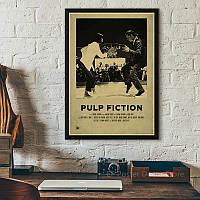 Настінний постер плакат до фільму "Кримінальне чтиво - Pulp Fiction"