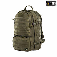 Тактический армейский рюкзак M-Tac хаки 50 литров военный прочный рюкзак Trooper Pack Dark Olive