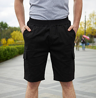 Чоловічі шорти Miami Чорний (XL), стильні шорти для чоловіків, літні шорти SPARK