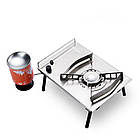 Пальник-плита кемпінговий Naturehike Outdoor Table Furnace Q-9E NH19PJ002 grey, фото 2