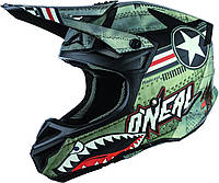 Шлем мотошлем для мотокросса O'NEAL 5SRS Polyacrylite Helmet Wingman M 57-58см