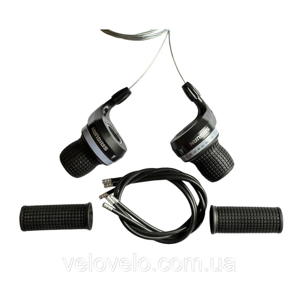 Шифтери SAIGUAN KDSG-B 3/7 шв індексні чорні пара