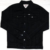 Джинсовая куртка мужская чёрные весна-осень размер( XL) Basanjiu код-(2005-1)