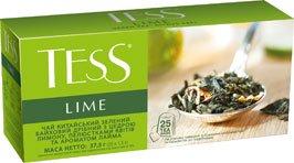 Чай зелений Tess Lime 25 пакетиків