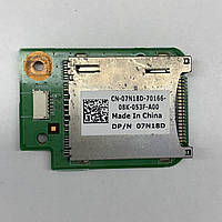 Доп. плата Card Reader для ноутбука Dell Inspiron N5010 M5010 (07N18D) "Б/У"