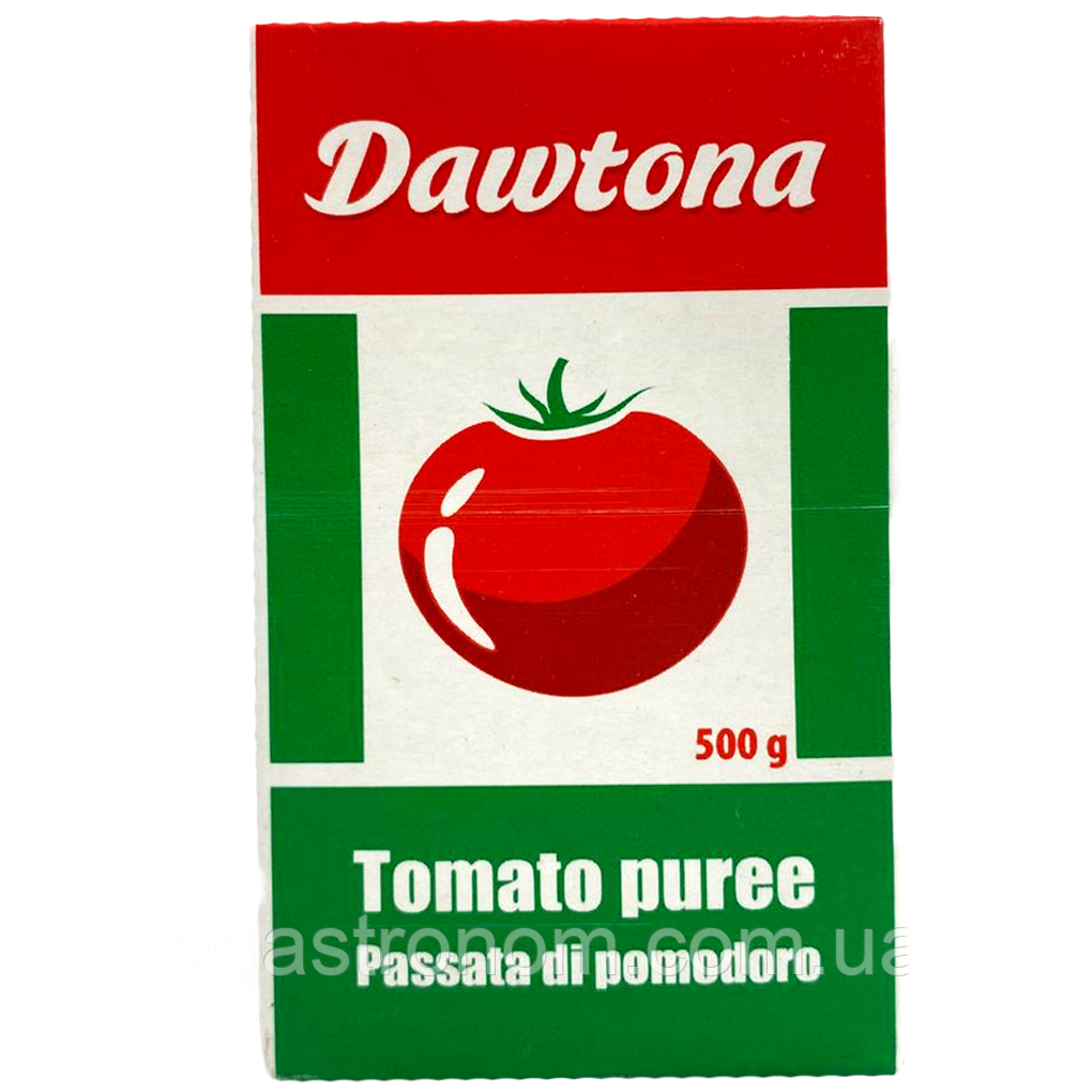 Томатна паста Давтона Dawtona tomato puree 500g 12шт/ящ (Код: 00-00016295)