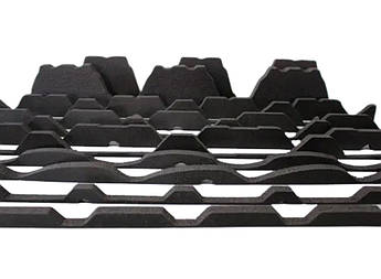 Ущільнювач 30мм покрівельний для металочерепиці та профнастилу КН(під коник),КР(під карниз)