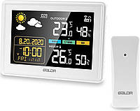 Метеостанция BALDR цифровой термометр/гигрометр с датчиком цветной дисплей