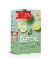 Чай зеленый Tess Get Detox 20 пакетиков