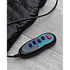 Масажний матрац із підігрівом, масажними роликами та пультом Reversible Massage Mat віброматрас Чорний, фото 5