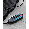 Масажний матрац із підігрівом, масажними роликами та пультом Reversible Massage Mat віброматрас Чорний, фото 6