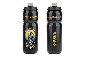 Пляшка для велосипеда (спортивна фляга) ONRIDE Kozak 750 мл чорна