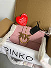Жіноча сумка Пінко рожева Pinko Pink, фото 6