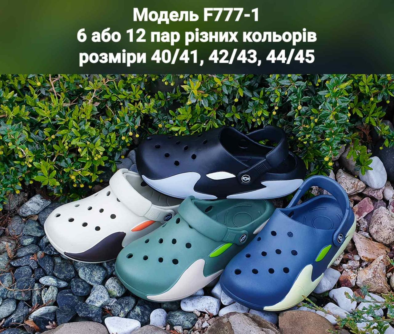 Чоловічі сабо крокси