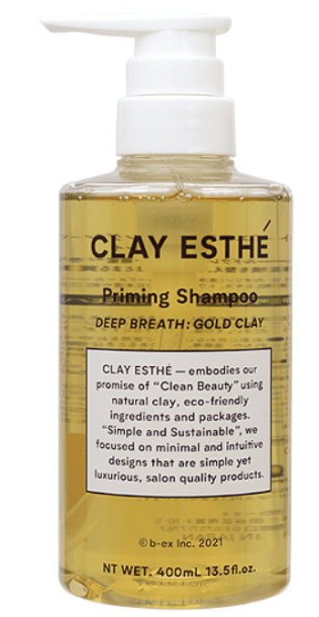 Moltobene Clay Esthe Priming Gold Clay Shampoo Шампунь для волосся Золота глина, 400 мл