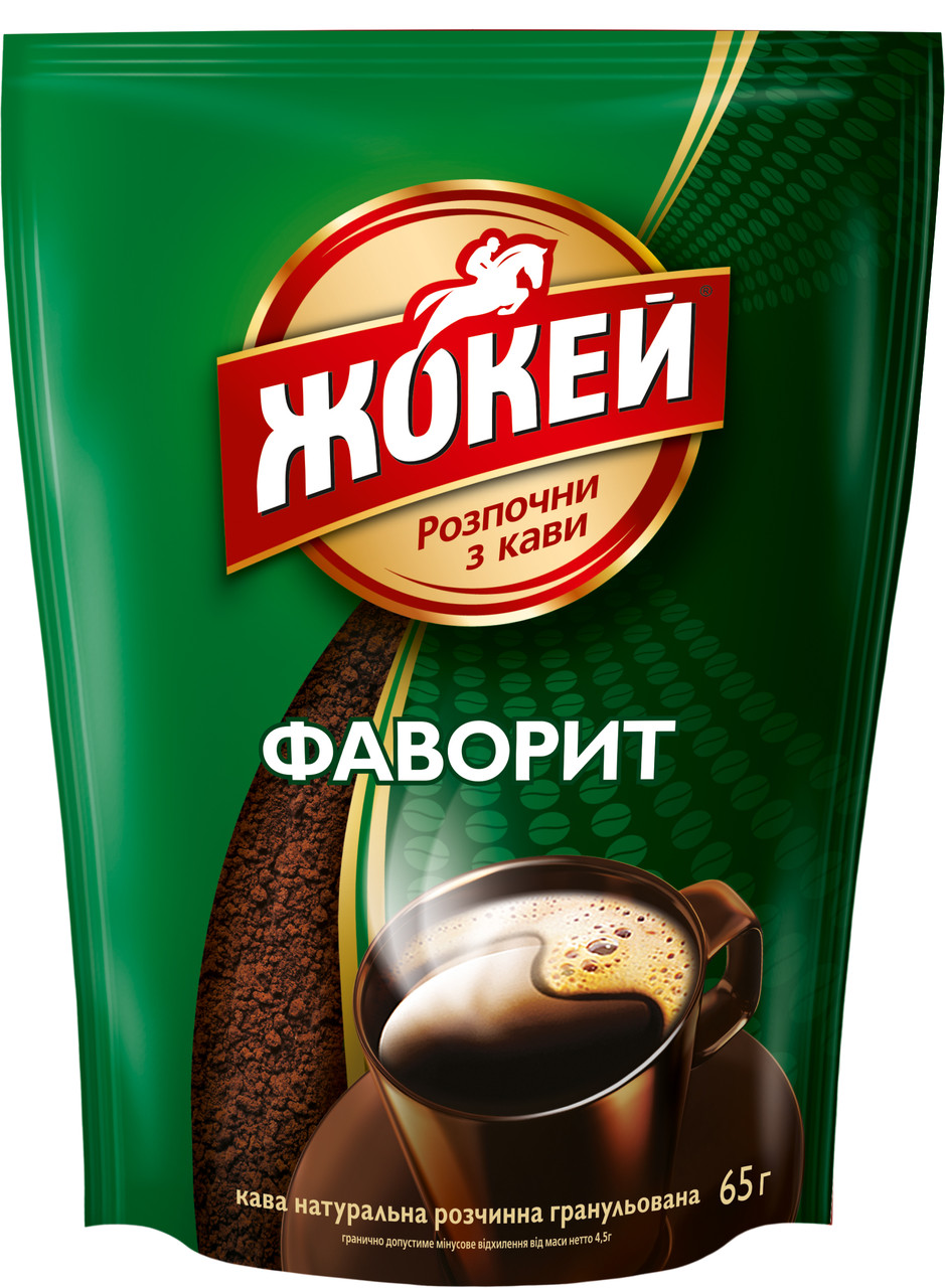 Кава Жокей разчинна гранульована Фаворит 65г