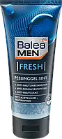 Пілінг + гель для обличчя Balea men Peelinggel Fresh, 100 мл.