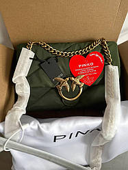 Жіноча сумка Пінко зелена Pinko Green