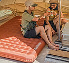 Матрац надувний двомісний Naturehike 2100x1350x130 мм NH19QD010 терракота, фото 2