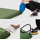 Матрац надувний двомісний Naturehike 2100x1350x130 мм NH19QD010 терракота, фото 5