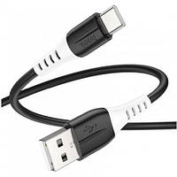 Кабель HOCO X82 USB AM to Type-C silicone data cable 3A 1m чорний