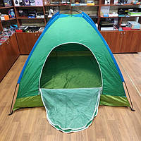 Палатка туристическая раскладная 200 х 200 см двухместная с москитной сеткой (50389) Im_575
