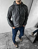 Вітрівка чоловіча графіт