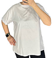 Женская футболка больших размеров 52-56