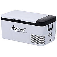 Компресорний автохолодильник Alpicool K18 (18 літрів) - Охолодження до -20°C. Живлення 12, 24, 220 вольт