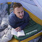 Матрац надувний з подушкою Naturehike FC-12 CNK2300DZ0001 темно-зелений, фото 4