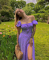 Жіноча легка літня сукня з дихаючої тканини. Арт 403А400
