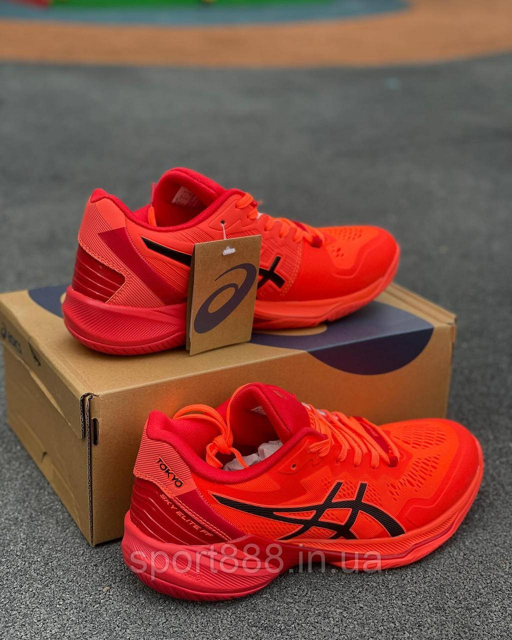 asics スカイエリート FF2 TOKYO 限定モデル ASICS Sky Elite FF2 Tokyo Low Red/Black мужские волейбольные