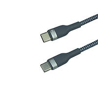 Кабель USB Remax RC-174c Sury 2 PD 100W Type-C to Type-C Колір Сталевий