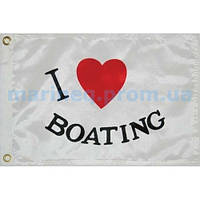 Прапор "I Love Boating". Арт. T2218
