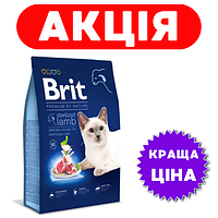 Brit Premium by Nature Sterilized Lamb 1,5 кг корм для котов Брит Премиум Стерилайзд Ягненок