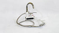 Проточний кран-водонагрівач із душем з LED-екраном, Кран водонагрівач для ванної FT-001 ИИИ