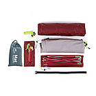 Намет Naturehike Cloud UP II with skirt (2-х місний) 20D silicone New version + footprint NH17T001-T grey, фото 4