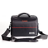 Сумка для фотоаппарата Canon EOS противоударная, Черный с красным ( IBF009B ) AO, код: 2604376